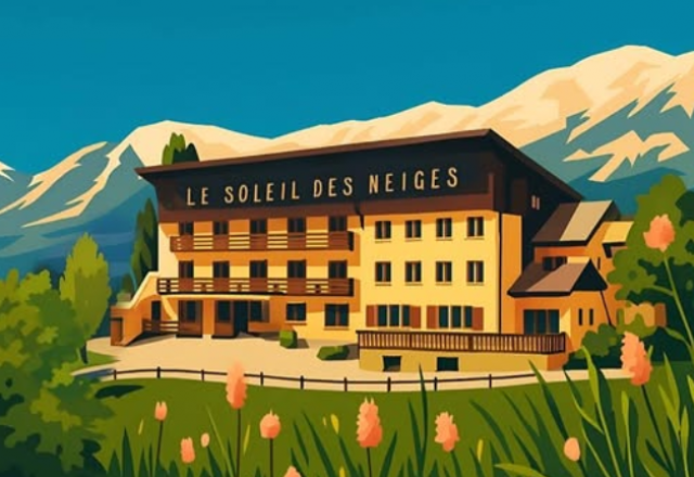 HÔTEL SOLEIL DES NEIGES à ENCHASTRAYES (04)