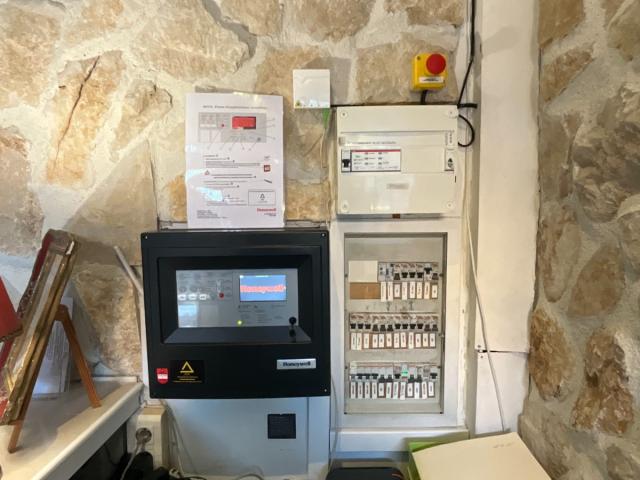 HOTEL DE BELGIQUE à MENTONS (06) - RECEPTION TECHNIQUE DU SSI